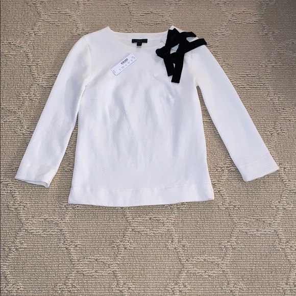 J.Crew Bow Top - Picture 2 of 6